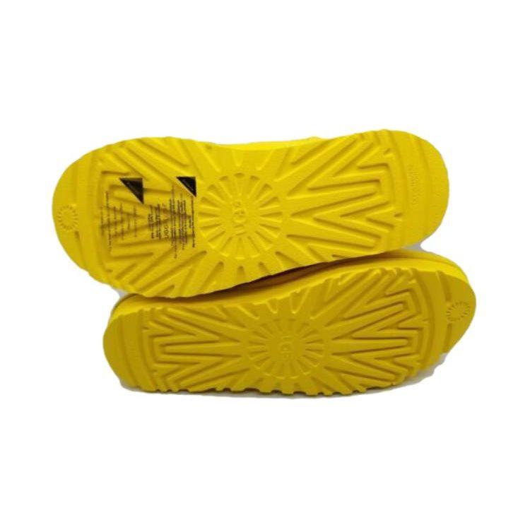 UGG Trendy Allsidige Komfortable Uformelle Varme Ankel Barnestøvler Barnestøvler Gul 1130750K-CAN