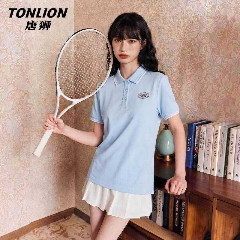 Женская поло-футболка TonLion с цветовыми блоками L