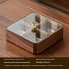 Walnut Wood Multi-Layer Nut and Snack Box