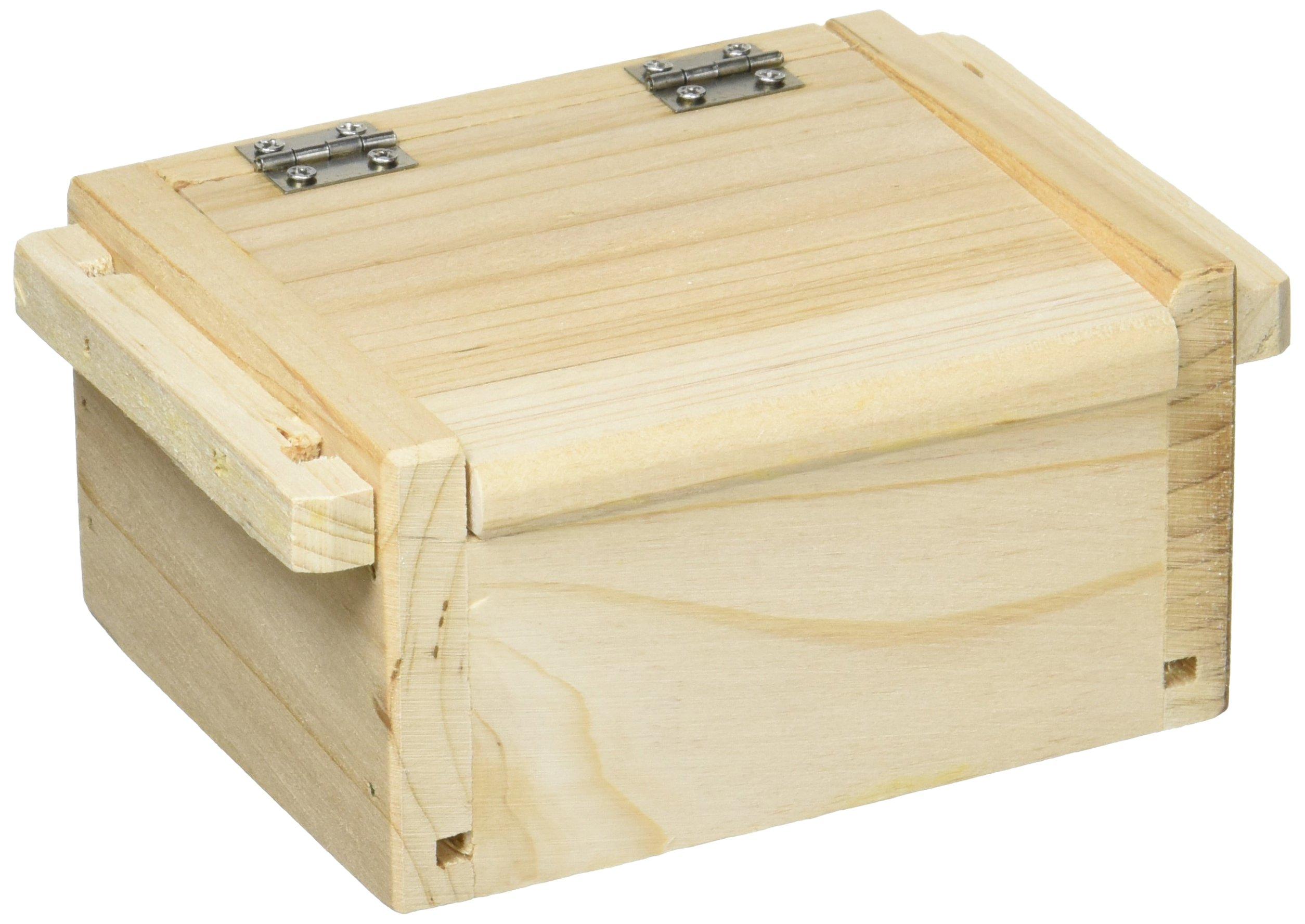 

A.NET KOTOBUKIYA Wooden Feeder Box with Magnet, Small, 108 x 90 x 55 mm, W-121