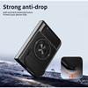 KEYSION Magnetic Phone Case for iPhone Duo Slide Camera Protection Upright Kickstand 360° Ring Shockproof Cover for iPhone Duo
