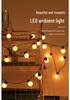 Outdoor Camping LED G50 Bulb String Lights - Big Round Decorative Battery-Powered Atmosphere Lighting
