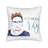 Ruth Bader Ginsburg  Vintage Square Pillowcases Polyester Bed Car RBG Feminist Cushion Case Cool Decor Throw Pillow Case