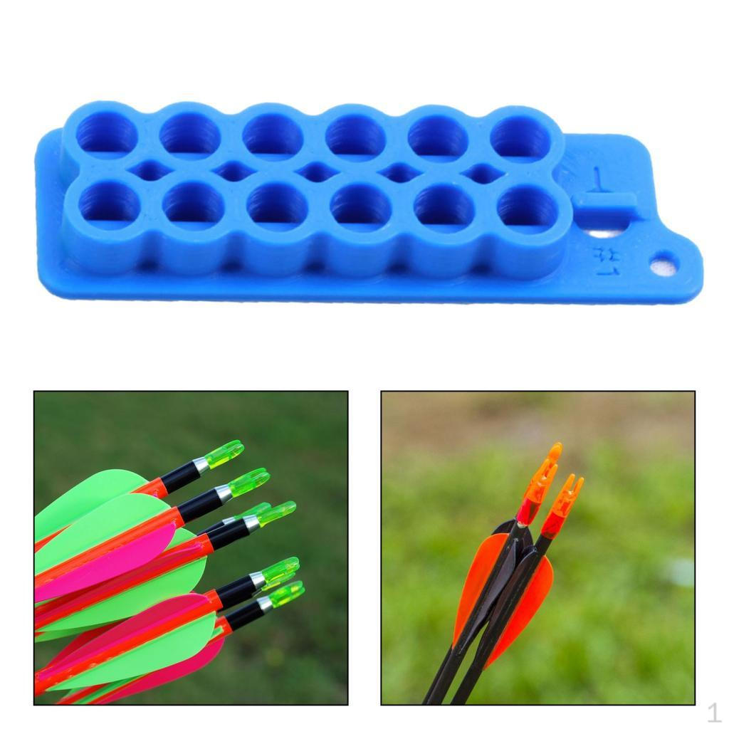 

Кліпса для стріли Аксесуари Мішень Стрільба з лука Хвостовик для зберігання синій