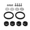 Aluminum Quick Release Fasteners are ideal for front bumpers Rear bumpers and Trunk Hatch lids without logo BX100224