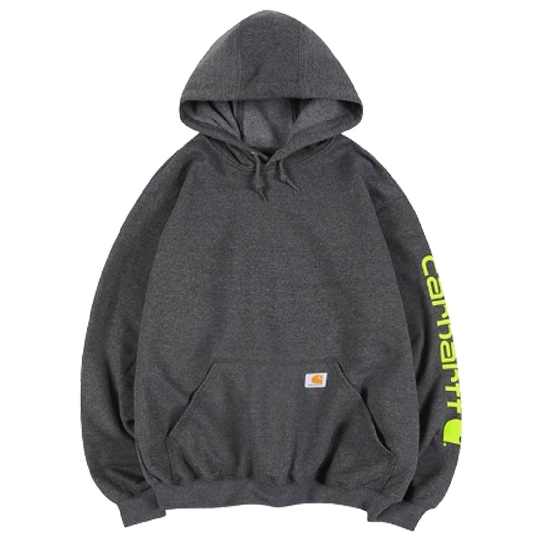 

Худи-пуловер Carhartt K288 XL с графическим логотипом и свободного кроя, мужской, цвет Carbon_Heather(026) Соответствовать.