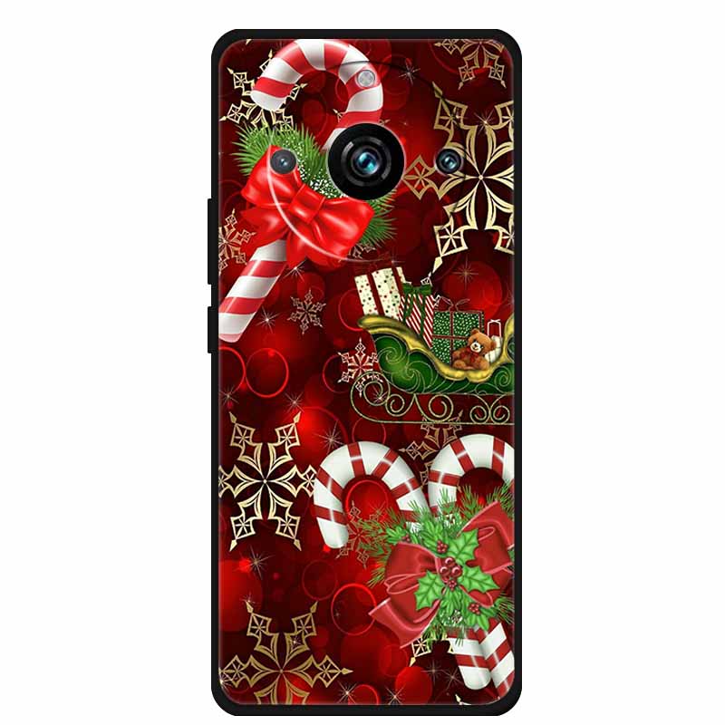 2024 Christmas Phone Cases For Realme 11 Pro Plus Case Soft TPU Silicone For Realme 11 Pro RMX3771 Shockproof Cover Bumper Funda