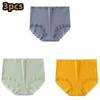 3 Pcs/lot Women's Underpants Soft Cotton Panties Girls High Waist Briefs Striped Panty Sexy Female Underwear Big Size M-XXL