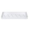 Bathroom Space Aluminum Shelf Bathroom Wall Mounted Drill Free Shelf Toilet Storage Rack with Hook 40cm