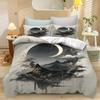 3D Print Cherry Blossom Flower Ink Painting Bedding Set Boys Girls Size Duvet Cover Pillowcase Teen Adults Bedroom 2/3Pcs
