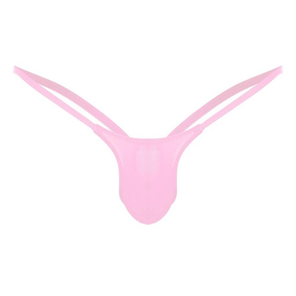 T-back Underwear Briefs Tanga Knickers Panties Low Rise Solid Plus Size