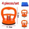 1/2PCS Car Suction Cup Dent Repair Artifacts Universal Black Orange Colors Heavy Duty Suction Cups Auto Paint Dent Repair Tools