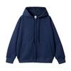 Men's Heavyweight 350g Zippered Hooded Sweatshirt - Trendy Spring/Autumn Cardigan for Couples