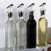 New Oil Bottle Stopper Rubber Lock Plug Seal Leak-proof Food Grade Plastic Nozzle Sprayer Liquor Dispenser Wine Pourer Barware