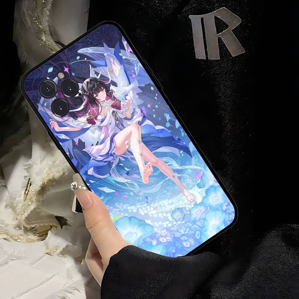 Genshin Impact Columbina Phone Case For IPhone 14 Plus 13 Mini 11 16 15 17 Pro Max Protection Shockproof