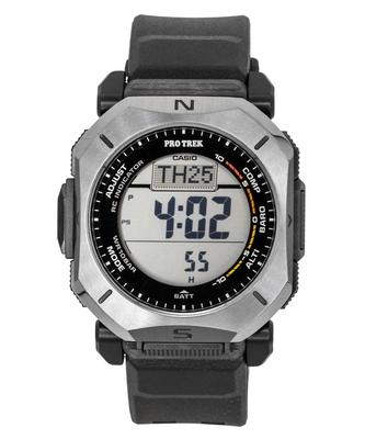 Pro Trek Digital Radio-Controlled Rubber Strap Solar PRW-69Y-1 100M Men's Watch