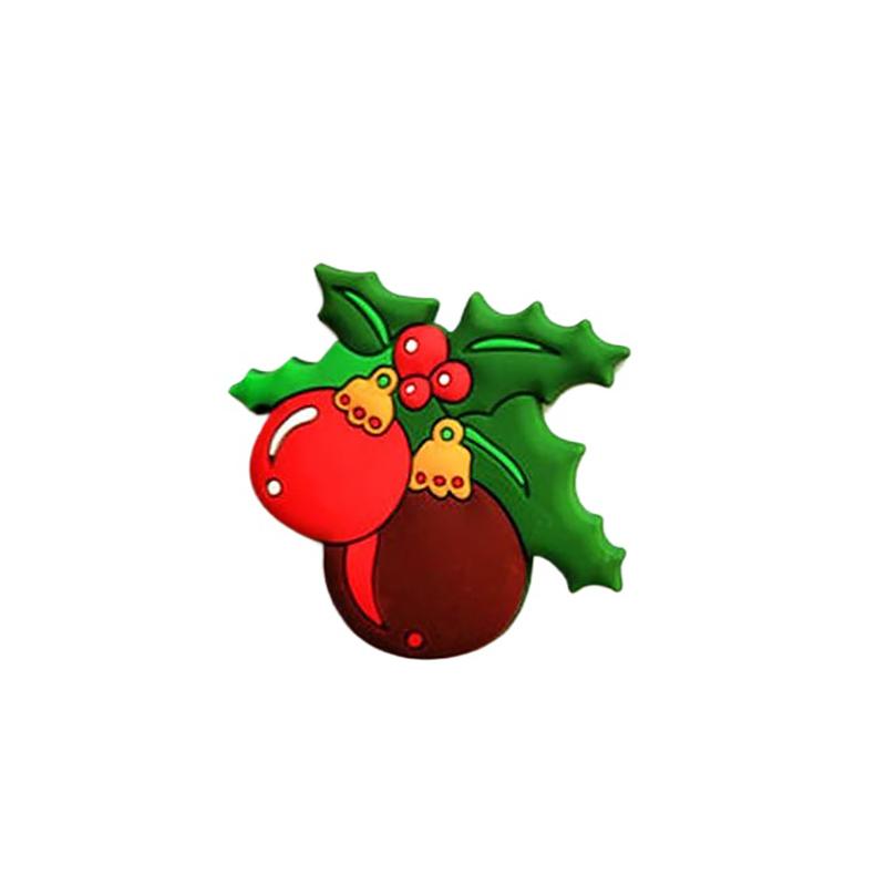 1PC Multi-element Aesthetic Christmas Atmosphere Cartoon Gift Refrigerator Sticker Storage Magnetic Cute PVC