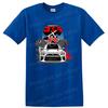 Godzilla X GT-R Car T Shirt Cool Anime Graphic Tee Funny Cartoon Design