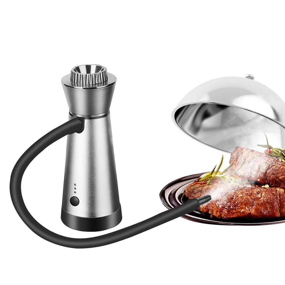 Kitchen Handheld Smoker Home Molecular Cuisine Smoking Gun for Steak Salmon Barbecue Cooking Tool