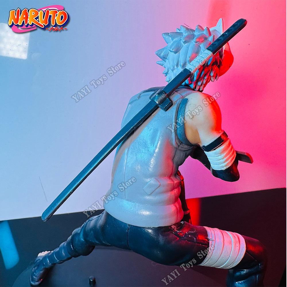 Latest Naruto Anime Figure 18cm Hatake Kakashi PVC Action Figure Model Doll car Ornaments Collections Toy Gifts