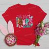 Oh for Peeps Sake Easter Tshirts Cute Bunny Leopard Print Crew Neck Tshirt Cartoon Rabbit Womens Easter Day Classic Tops Tees