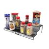 3 Tier Metal Mesh Kitchen Organizer Countertop Storage Rack Spice Holder 2 Pcs Multi Purpose Organizer Easy Access Storage