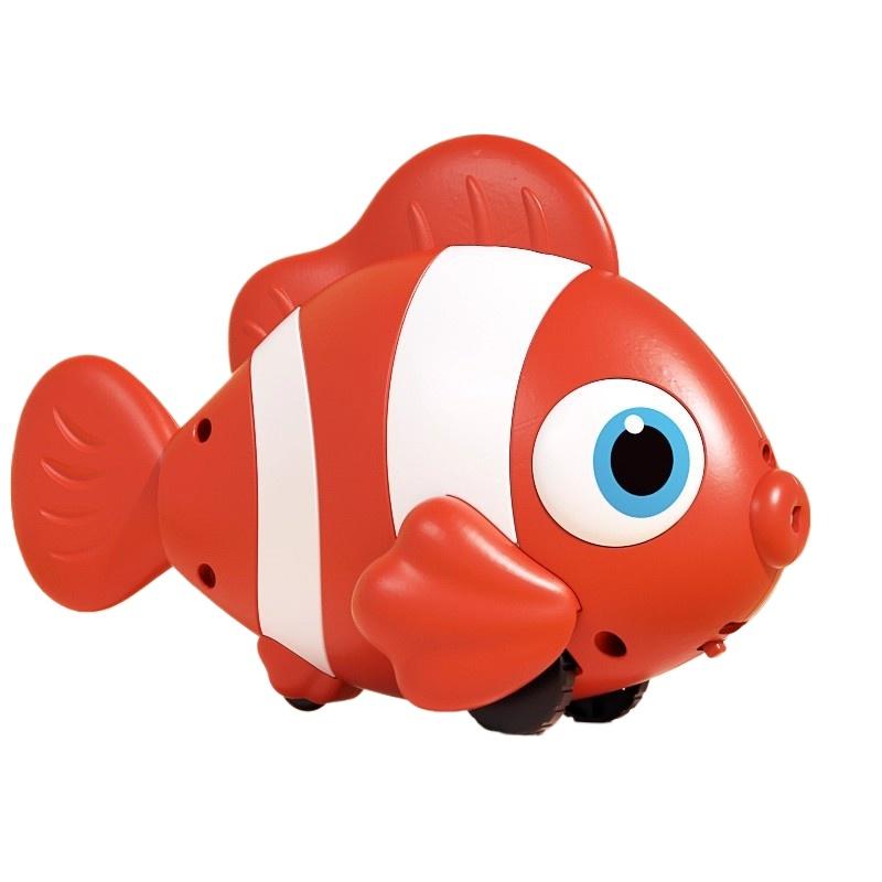 Youngsters High-Quality Clownfish Interactive High-Quality Toy High-Quality Baby High-Quality Auto High-Quality Sensing High-Quality Avoiding красный
