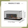 1/64 Diorama Car Display Case,Diecast Garage Simulation Collection Realistic Ornament Alloy Cars