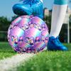 Singer Print Size 5 Soccer Ball, PU Wear Resistant Football for Match Training and Daily Practice, Birthday Gift for Soccer Fans