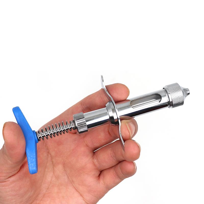 1pc Chicken Acne Needle Stainless Steel Poultry Automatic Acne Needle Poultry Vaccination Needle Livestock Breeding Equipments