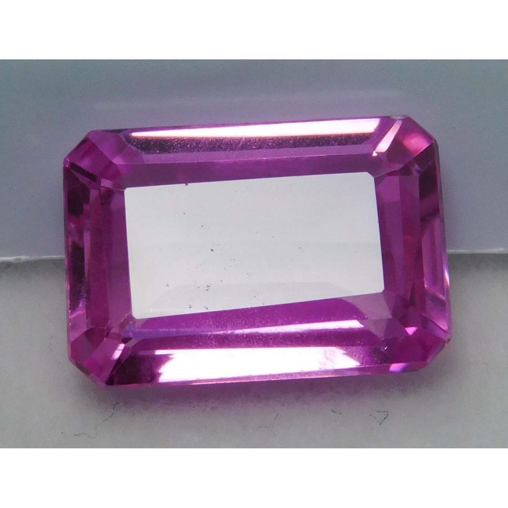 Finest Quality Natural PINK Sapphire Emerald Cut 6.26 Ct CERTIFIED Gemstone