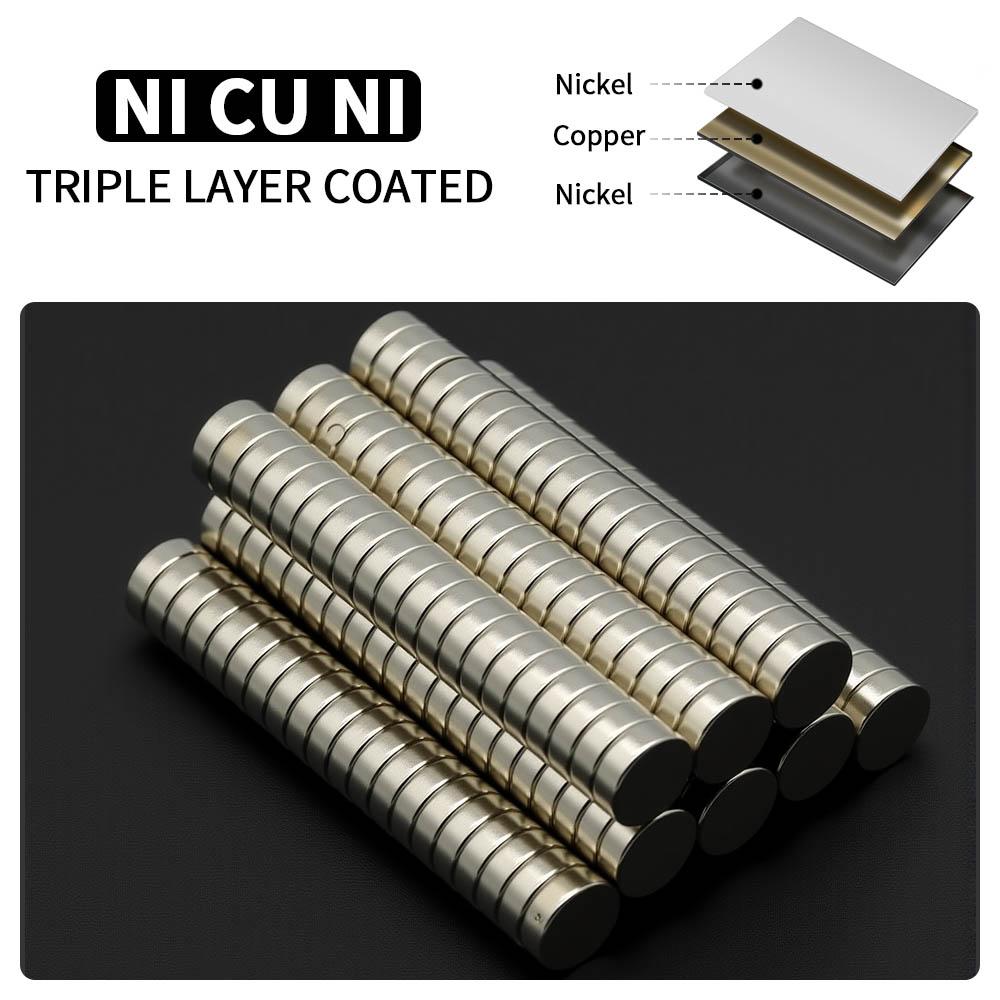 8x3mm Powerful Neodymium Magnet N35 NdfeB Permanent Magnetic imanes Round Super Strong Fridge Magnets DIY