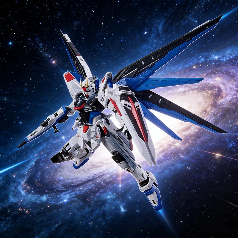 Ready StockSupa Mg Base Tamashii Nations Exclusive Freedom Model- Shanghai Statue Ver. Gc Children'S Puzzle Assembly Model Toy