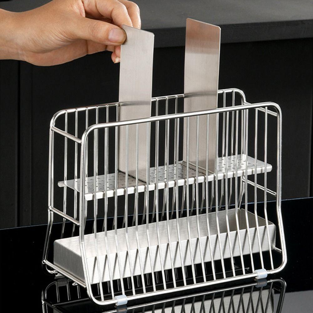 Anti-slip Stainless Steel Chopstick Bucket Moisture-proof Cutlery Drying Basket  Home Use