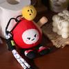 Flauschiger Tischtennis-Puppe Anhänger PP-Baumwolle Sport Plüsch Schlüsselanhänger Geburtstag Weihnachten Geschenk