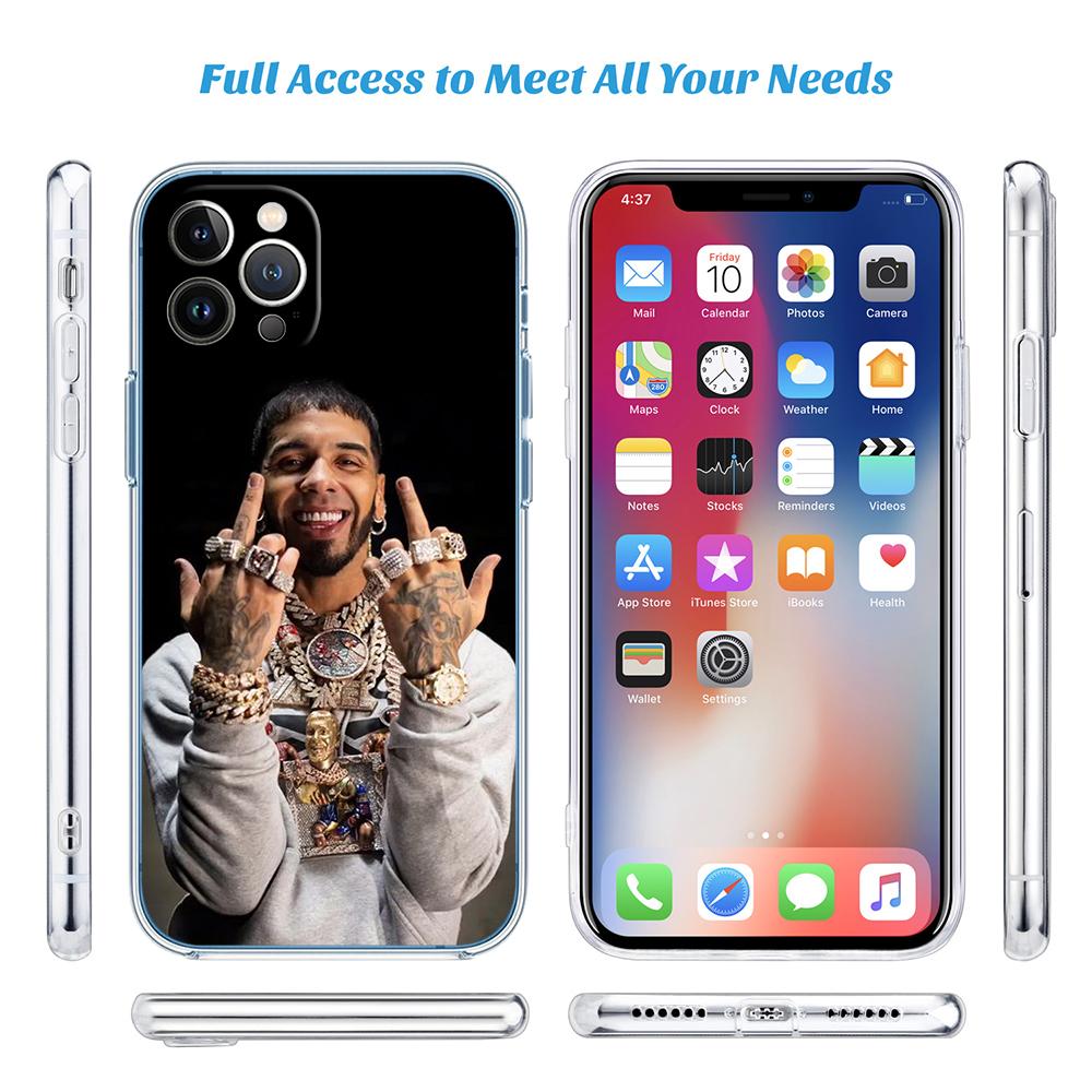 LO11 Anuel AA Phone Case for Motorola Moto G10 G20 G30 G31 G32 G34 G35 G41 G42 G50 G51 G52 G55 G60 G60S G62 G71 G72 G75