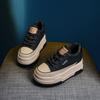 Inner height-increasing women's shoes 2025 new versatile shoes popular spring spring spring autumn platform cotton shoes muffin shoes board shoes