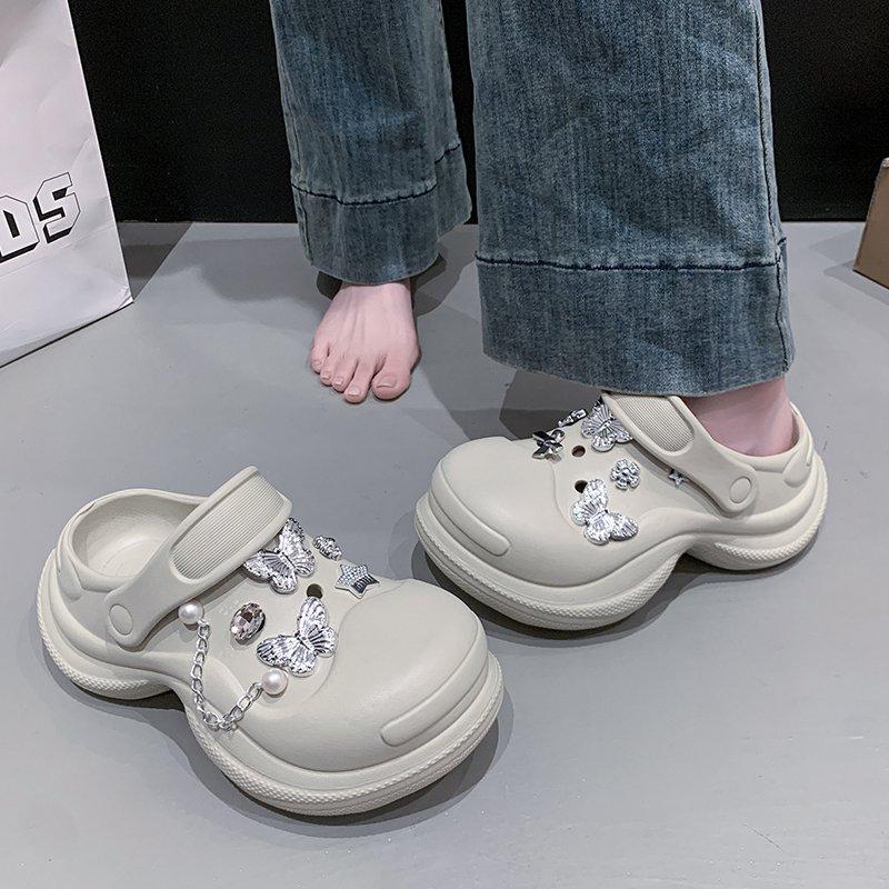 Fashion Cover Toe Butterfly-Knot House Slippers Platform Women Luxury Shoes Slides Designer Soft Butterfly-knot Slippers Casual Cover To