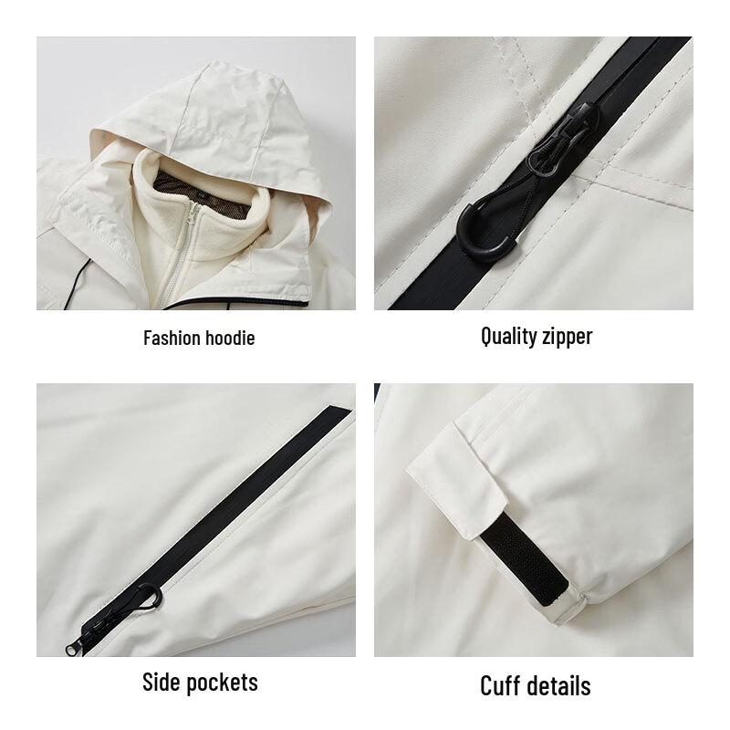JEEP SPIRIT Unisex 3-in-1 Outdoor Winter Jacket