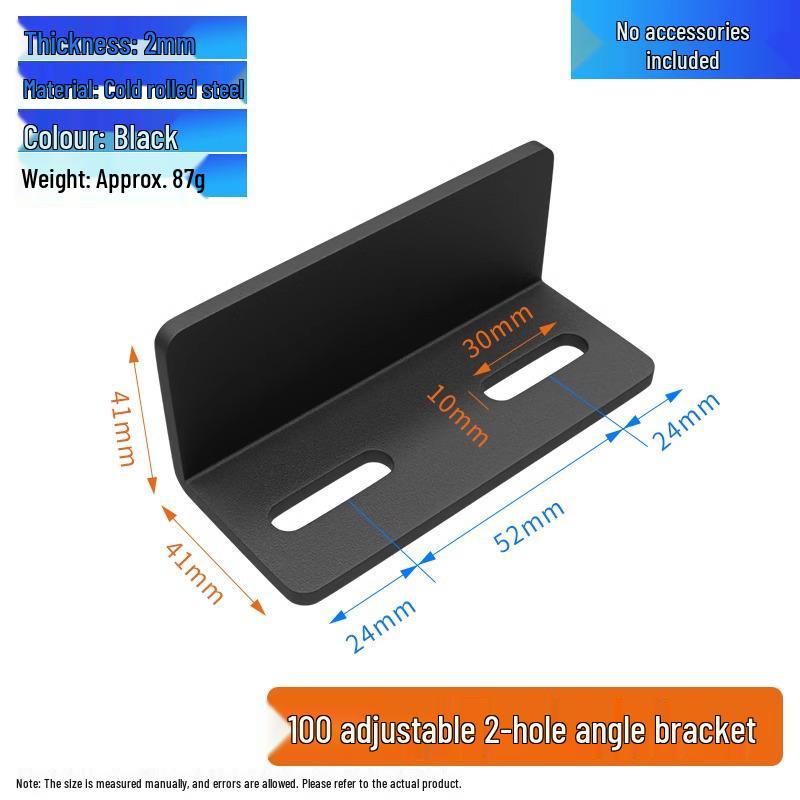Thickened Large Triangle Soft Bed Corner Bracket - Right Angle Fixed Iron Frame Support