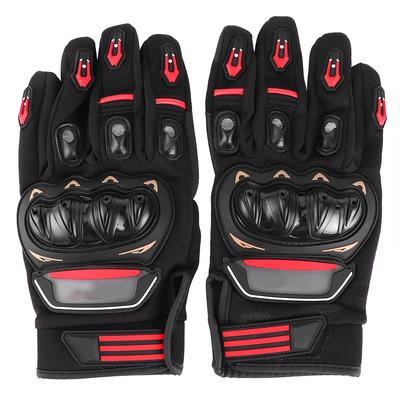 2pcs Motorcycle Gloves Full Finger Screen Touchable NonSlip Breathable Hand Protection for Riding Wrestling Climbing(XL