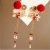 Pearl Ancient Hair Stick Chinese Style New Year Headdress Retro Tang Dynasty Hairpin  Jewelry