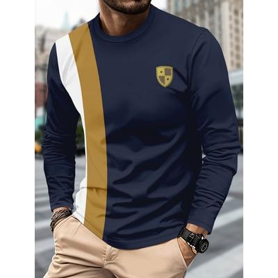 Pánské tričko s kulatým výstřihem, 3D potisk, neformální košile - Retro Streetwear