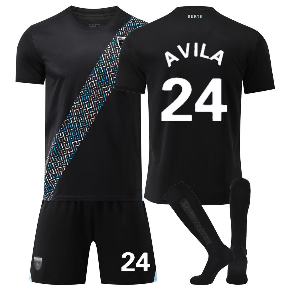 Guatemala Football Jersey National Team Jersey Adult Children'S Training Jersey No. 24