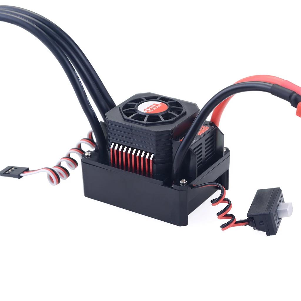 RC Waterproof Combo 4076 2000KV 2250KV Brushless Motor w/ 120A 150A Brushless ESC with S2000ML 20KG Servo for 1/8 RC Drift Car