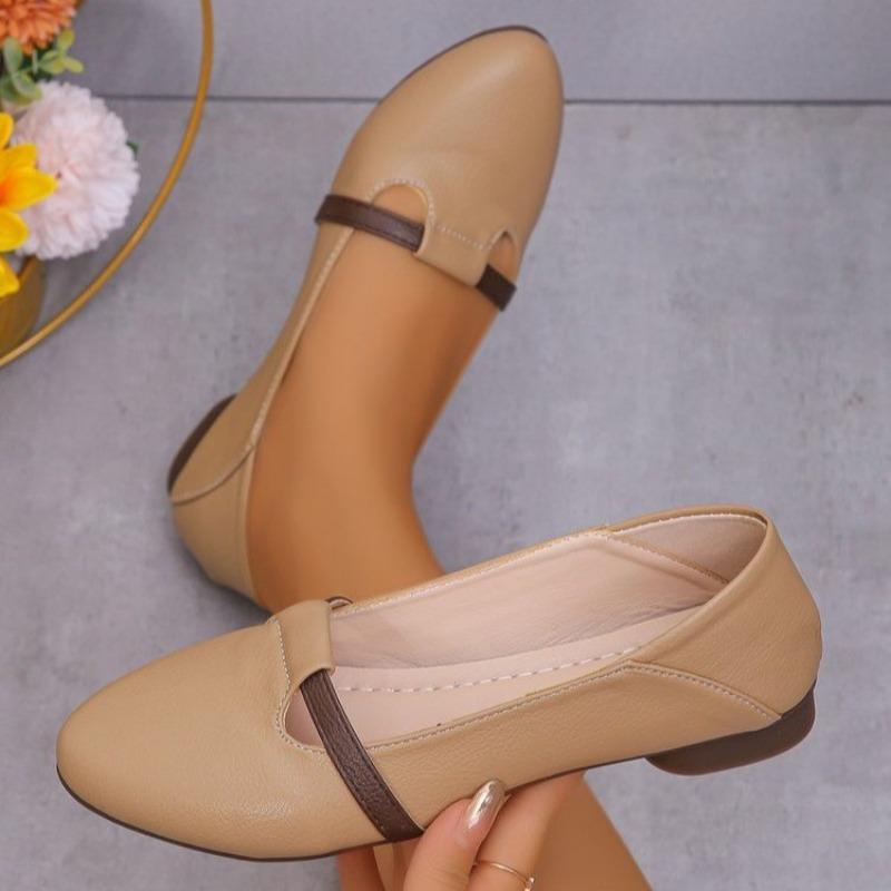Fashion Women Fashion Sweet Light Weight White Spring Slip on Flat Shoes Lady Casual Black Pu Leather Office Loafers Zapatos Mujer