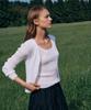 LAMEREI Ribbed V-Neck Cardigan[Lmbesukn274]-3Color