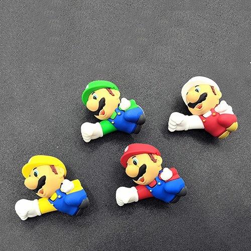 Game Car Pendant Luigi Car Ornament Accessories Stickers Fashion Kawaii Children's Adorable Toys Charm Gifts