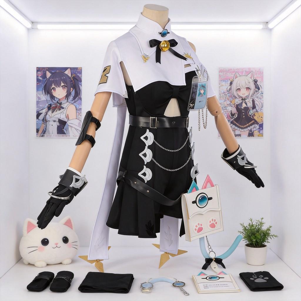 Neverness To Everness Nanally Cosplay Costume With Polyester Fabric For Anime Conventions And Role Play