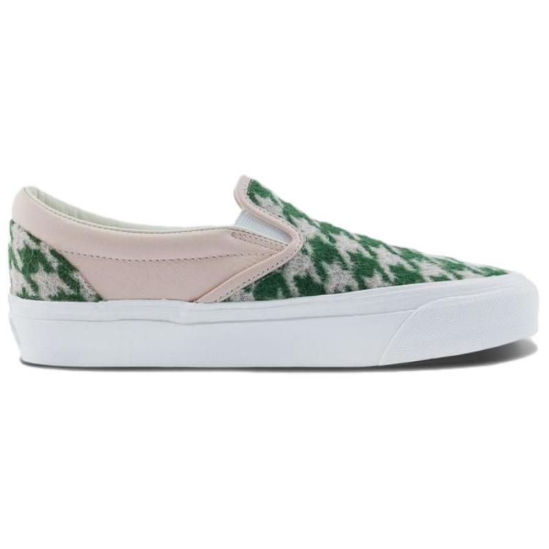 Vans Premium Slip On 98 'Houndstooth Pack Blush Pink' Sneakers VN000CSEYWC